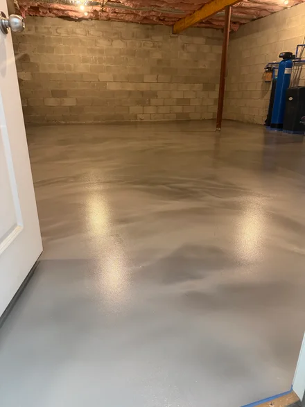 Basement & Interior Floors — PrimeCoat project