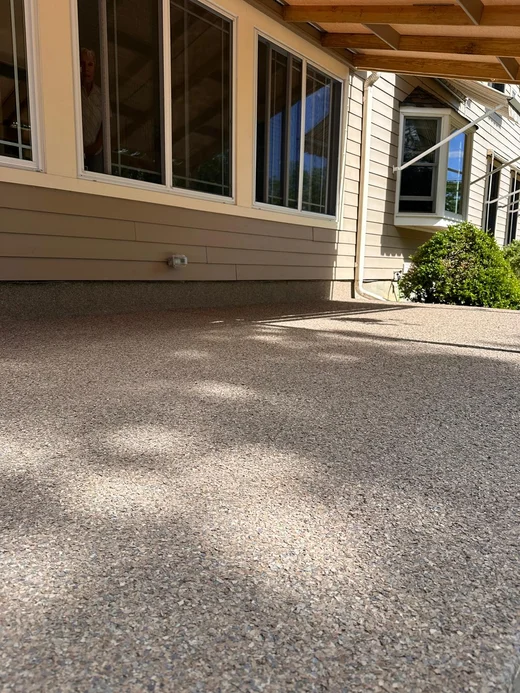 Decorative Flake Patio Coating