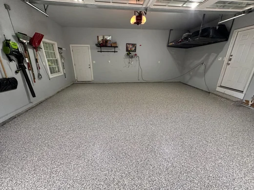 Epoxy Flake Garage Floor